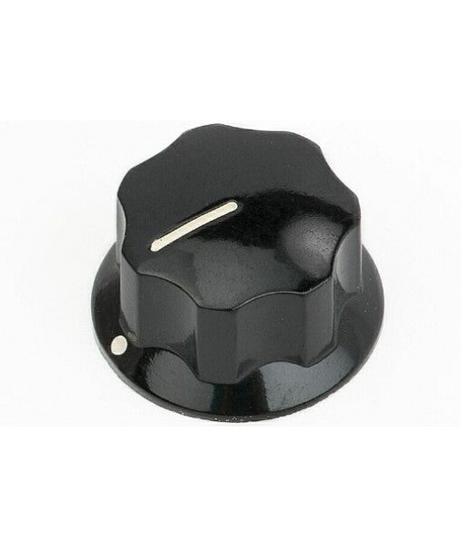 Deluxe Jazz Bass Concentric Lower Knob - Black