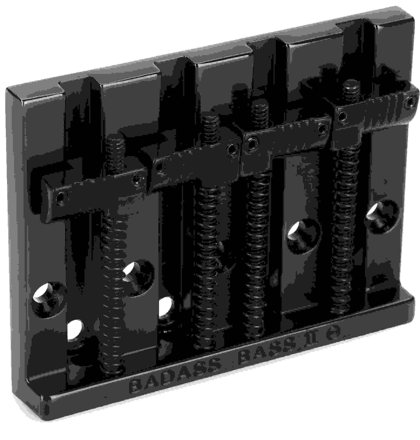 Badass II 4-String Bass Bridge, Black