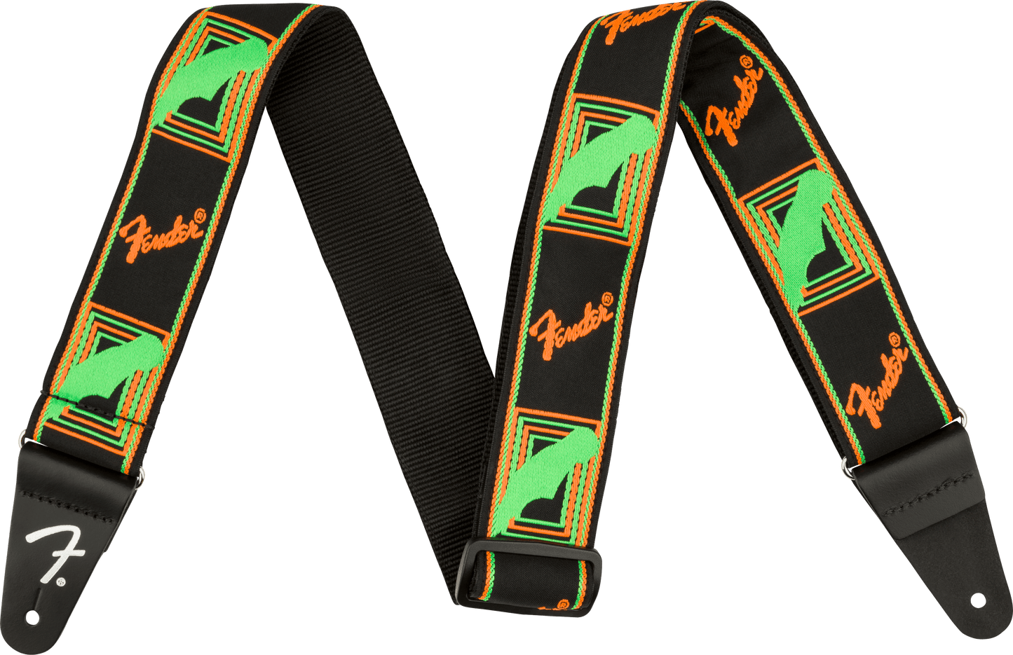 Fender Neon Monogrammed Strap