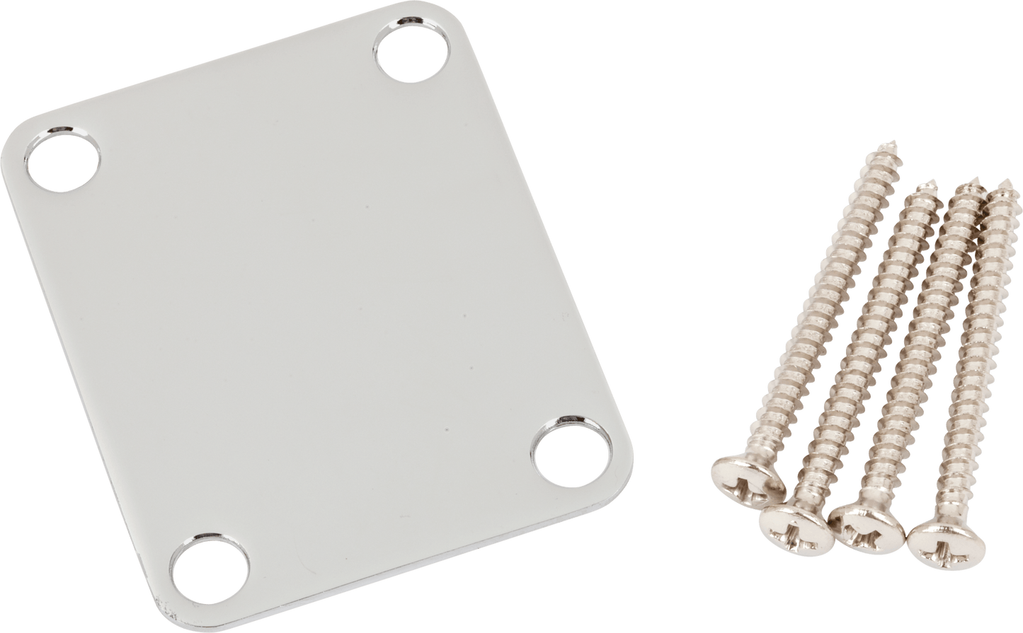 Fender 4-Bolt Vintage-Style Neck Plate (No Logo)