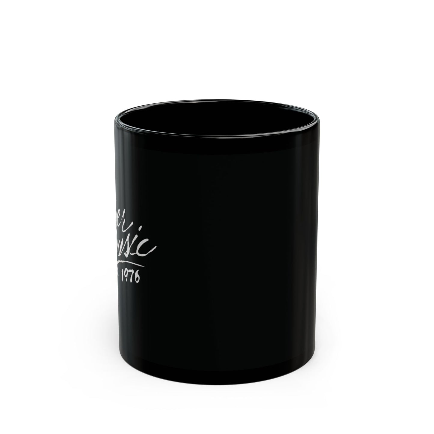 Corner Music Black Mug
