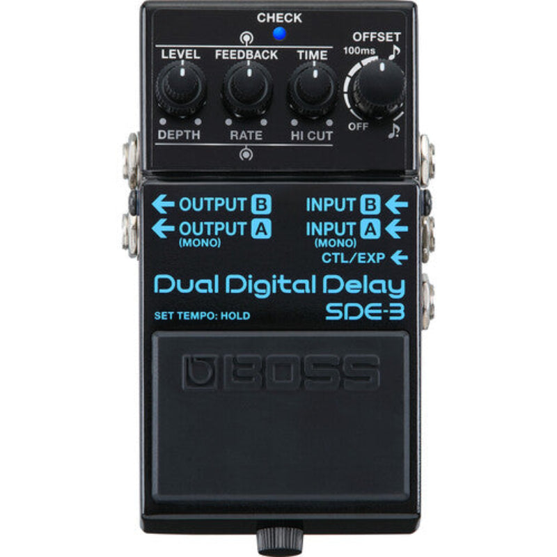 Boss SDE-3 Dual Digital Delay Pedal