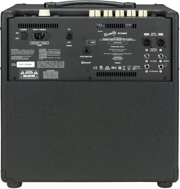 Fender Rumble Studio 40 Bass Combo Amp