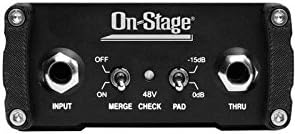 On-Stage DB1100 Active Direct Box with Stereo-to-Mono Summing