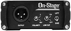On-Stage DB1100 Active Direct Box with Stereo-to-Mono Summing