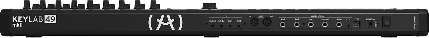 Arturia KeyLab 49 MkII - 49 Key Semi Weighted USB MIDI Keyboard Controller