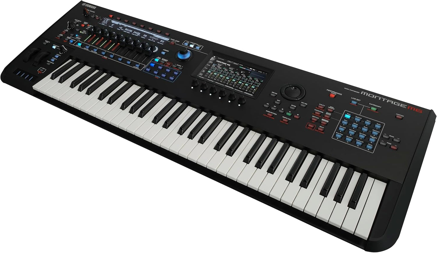 Yamaha Montage M6 61-Key Synthesizer