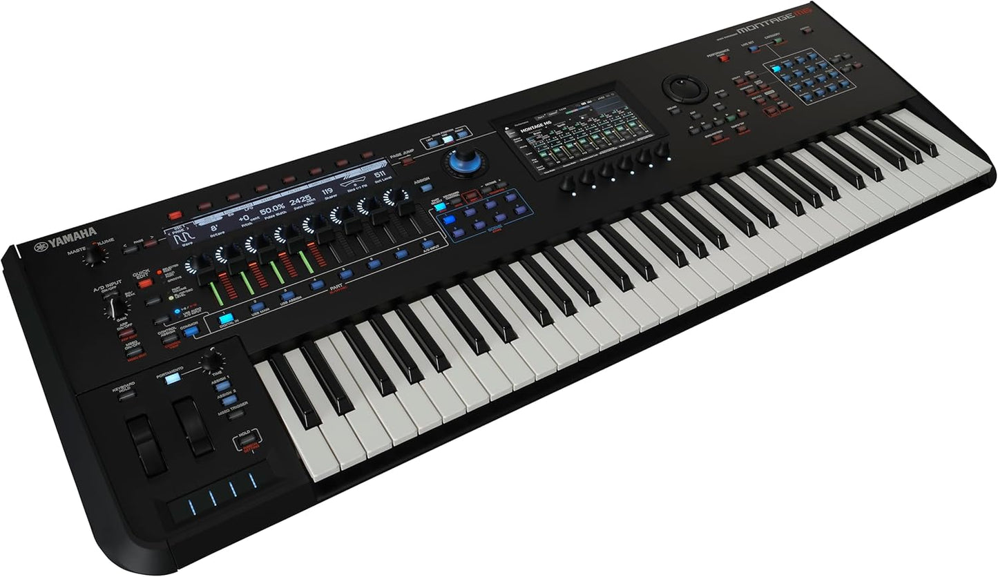 Yamaha Montage M6 61-Key Synthesizer