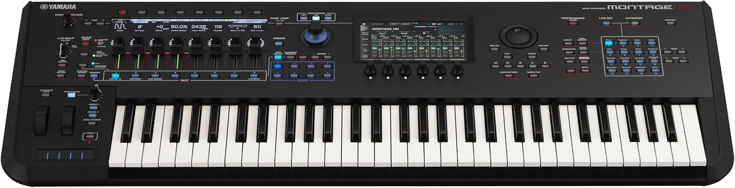 Yamaha Montage M6 61-Key Synthesizer