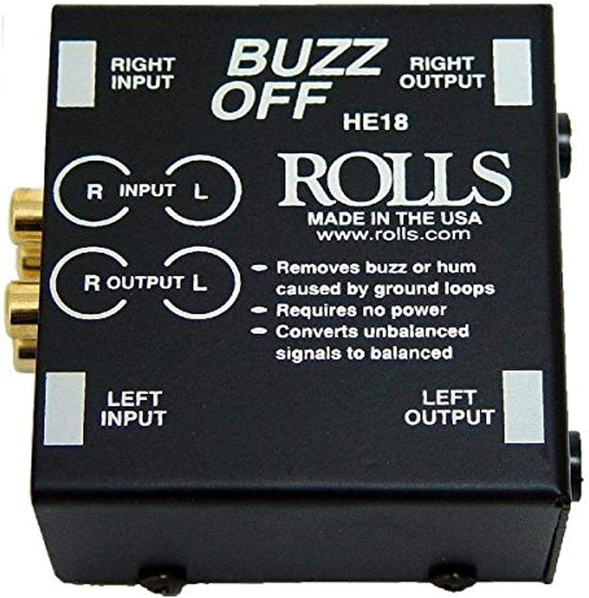 Buzz Off 2 channel Hum & Buzz Stopper