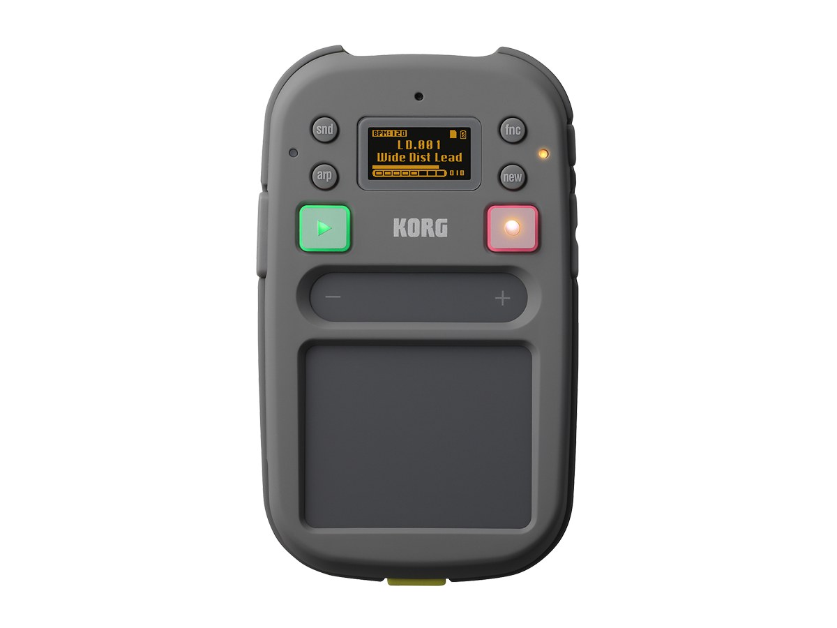 handheld synthesizer w/ touchpad