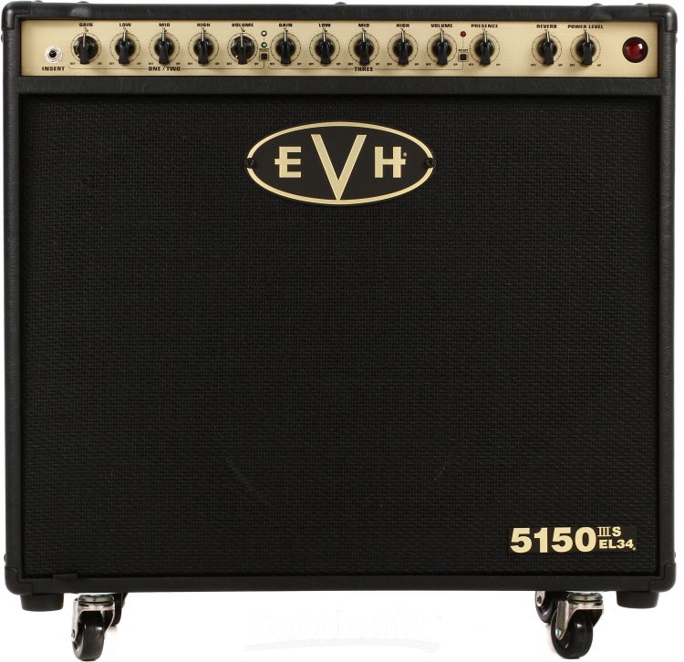 EVH 5150III 1x12" 50-watt Tube Combo Amp with EL34 Tubes