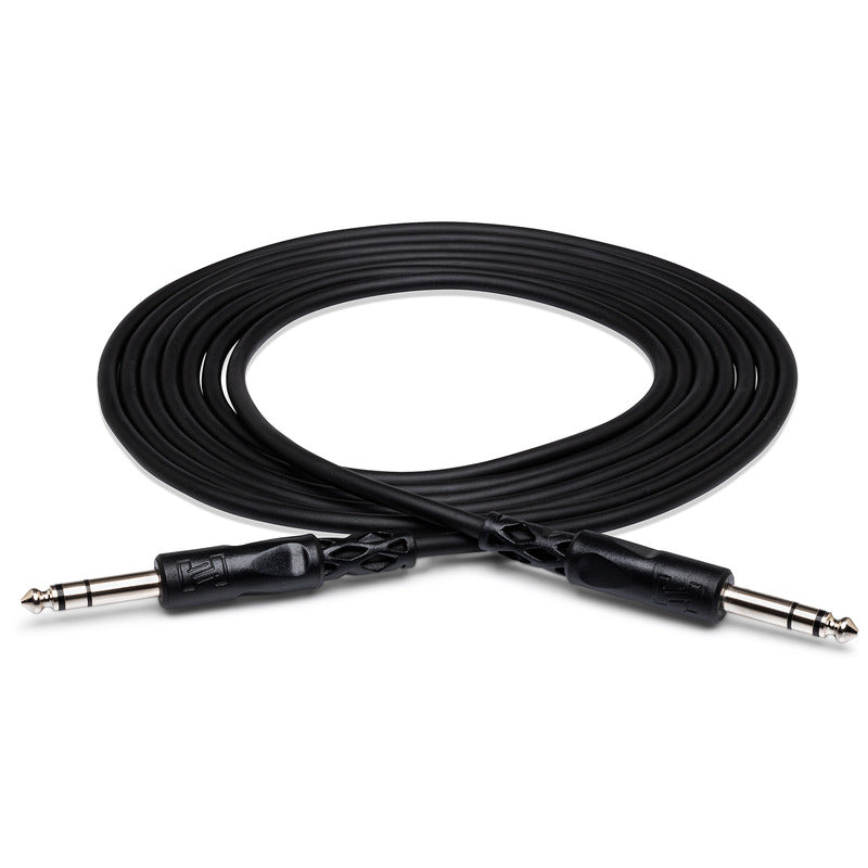 Hosa Balanced Interconnect Cable - 1/4" TRSM to 1/4" TRSM