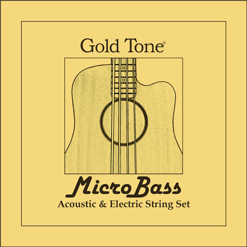 GoldTone MicroBass String Set