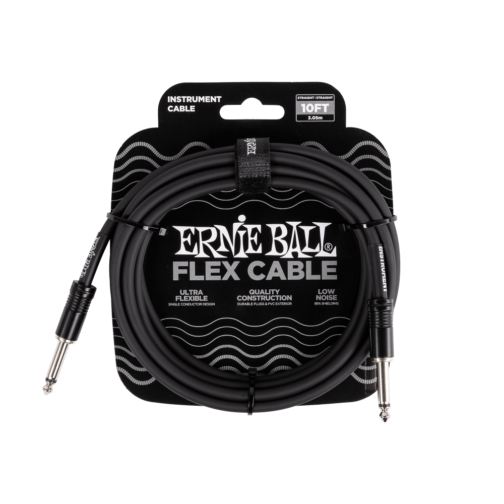 Ernie Ball Flex Instrument Cable - 10 ft