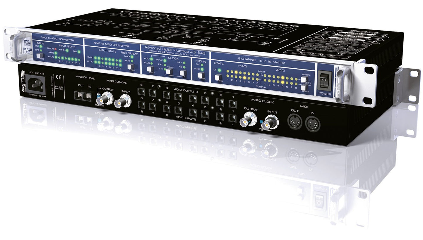 RME ADI 648 64-Channel MADI / ADAT Format Converter