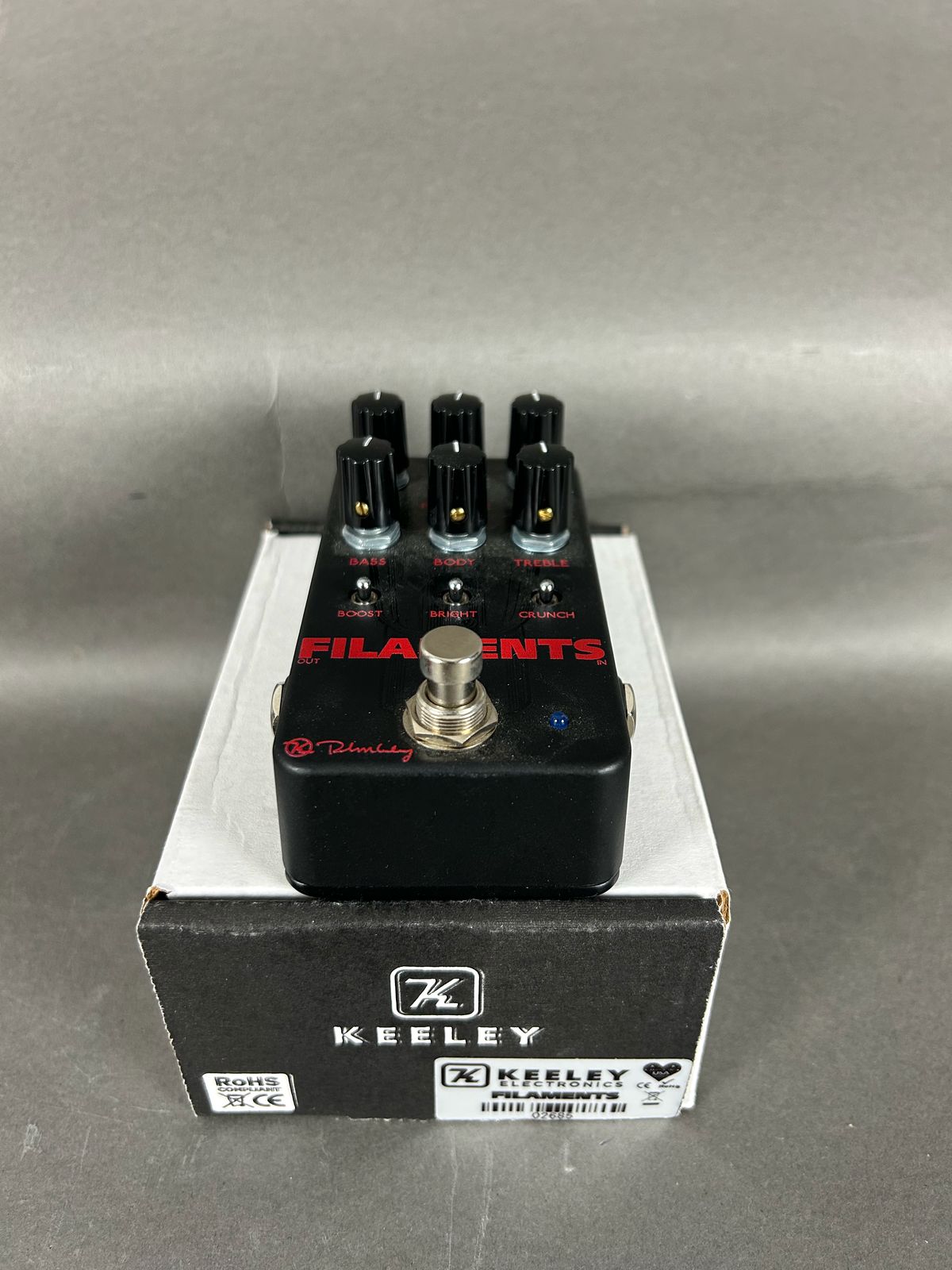 Keeley Filaments Distortion Pedal