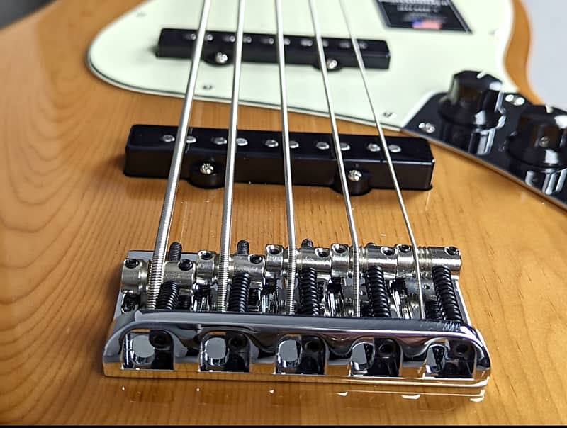 Fender American Professional II Jazz Bass V 2022 - Roasted Pine