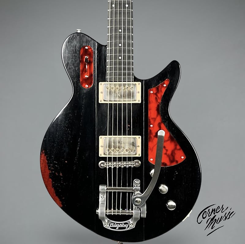 Eastman Juliet/v with Bigsby 2023 - Antique Black #0128