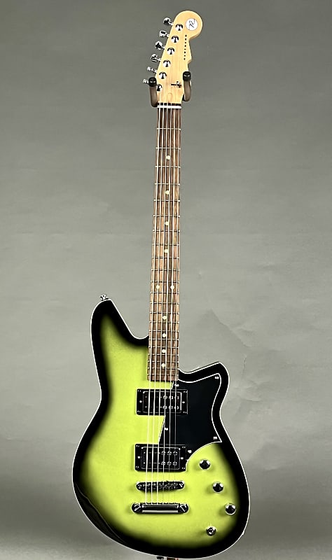 Reverend Descent RA Baritone 2023 - Avocado Burst with Hardshell Case