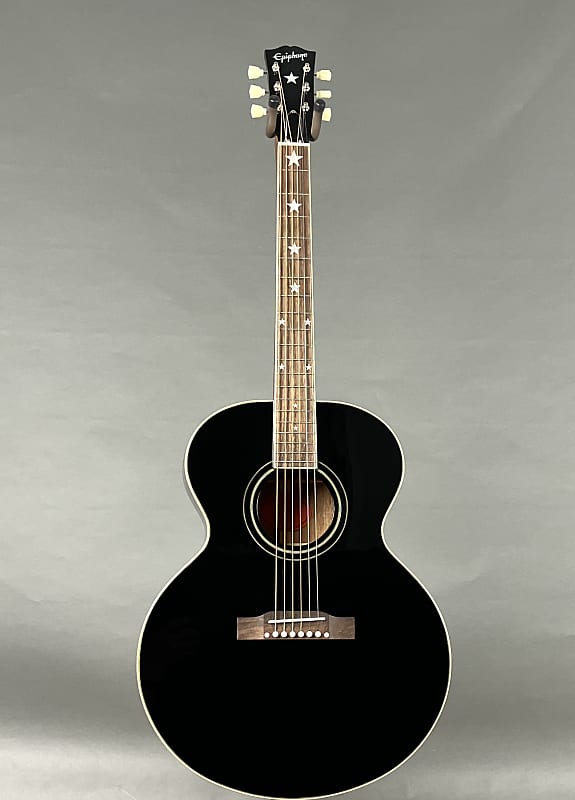Epiphone J-180 LS 2024 - Ebony