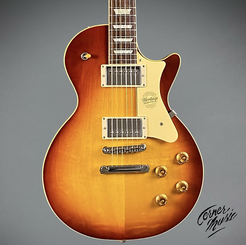 Heritage Custom Core H-150 Plain Top 2022 Tobacco Sunburst