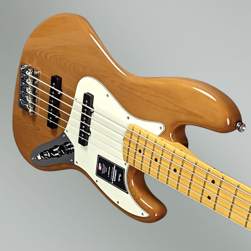 Fender American Professional II Jazz Bass V 2022 - Roasted Pine