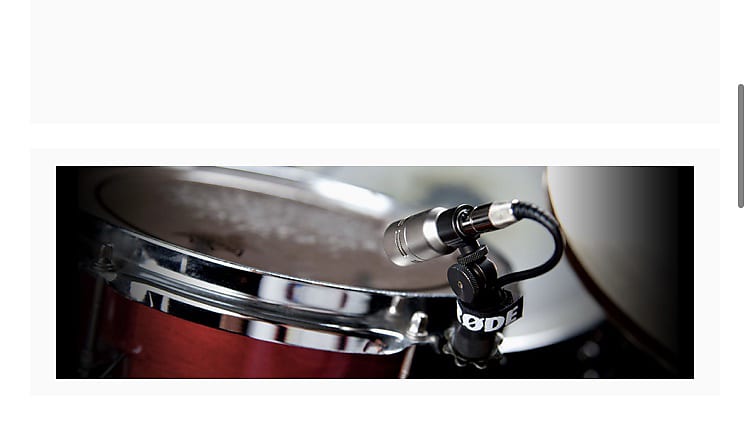 RODE NT6 Compact Condenser Microphone - Satin Nickel