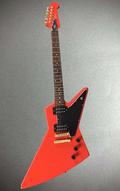 Gibson Lzzy Hale Signature Explorerbird 2022 Cardinal Red Nitrocellulose