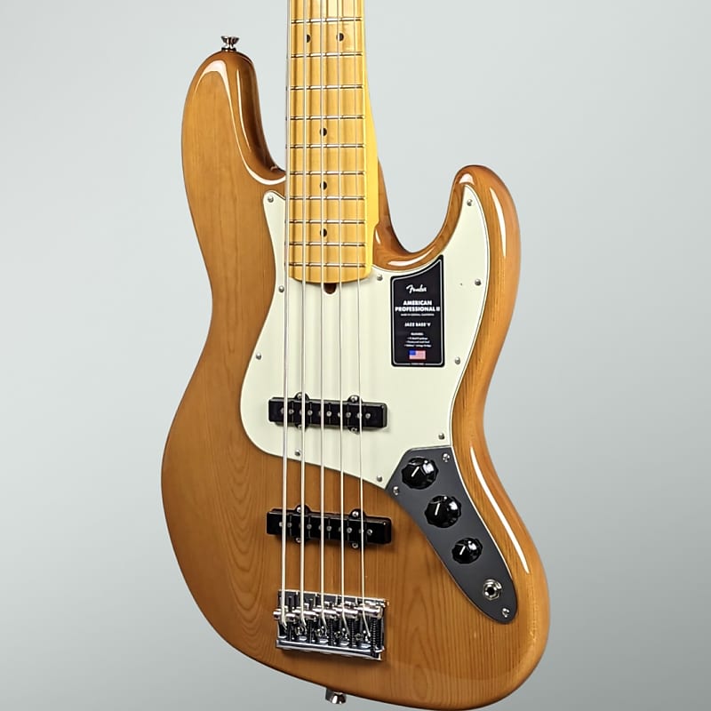 Fender American Professional II Jazz Bass V 2022 - Roasted Pine