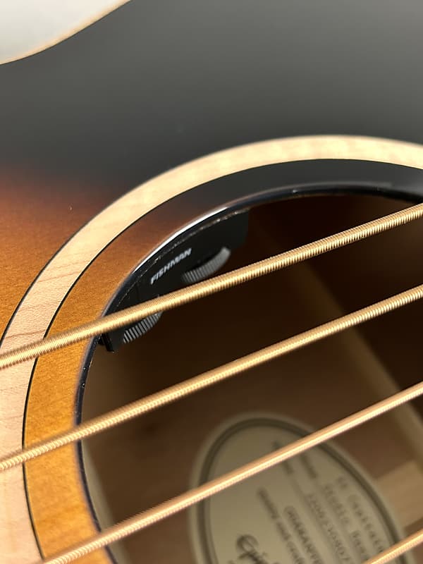Epiphone El Capitan J-200 Studio Bass 2022 Aged Vintage Sunburst