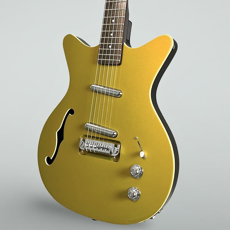 Danelectro Fifty Niner DC Semi-Hollow 2024 - Gold