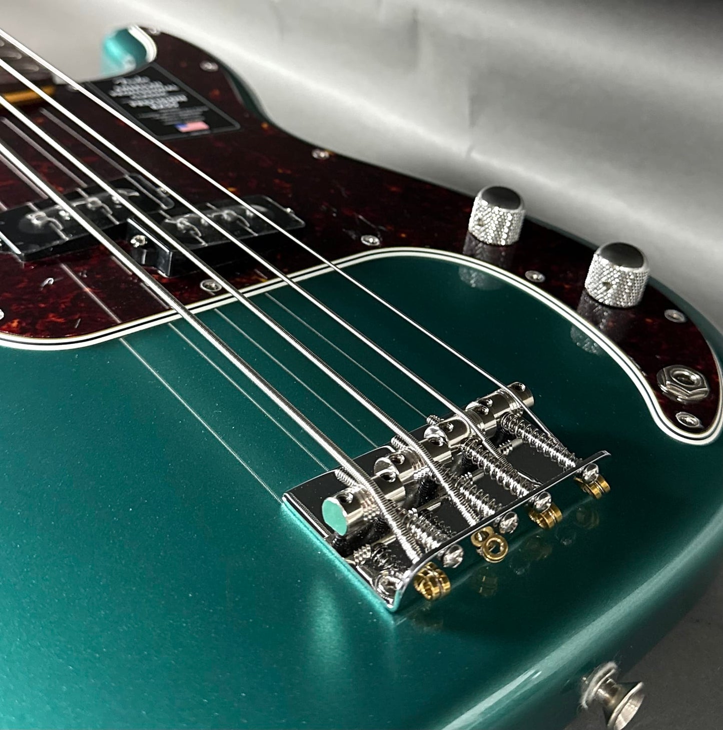 Fender American Professional Classic Precision Bass 2025 - Faded Sherwood Green Metallic