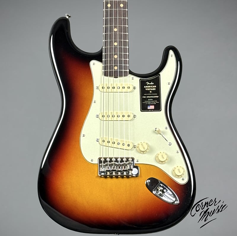 Fender American Vintage II 1961 Stratocaster 2025 - 3-Color Sunburst