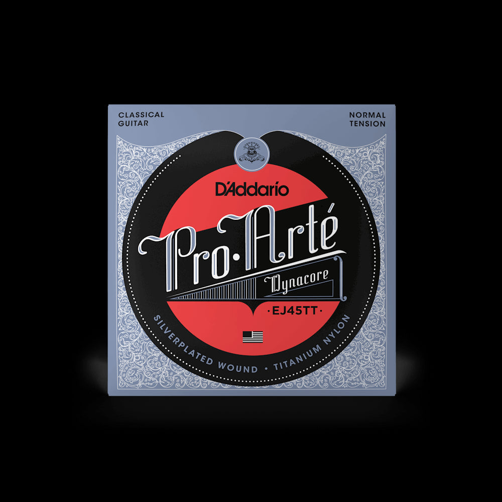 D'Addario EJ45TT Pro Arte' Nylon Dynacore Classical Guitar Strings - Normal Tension
