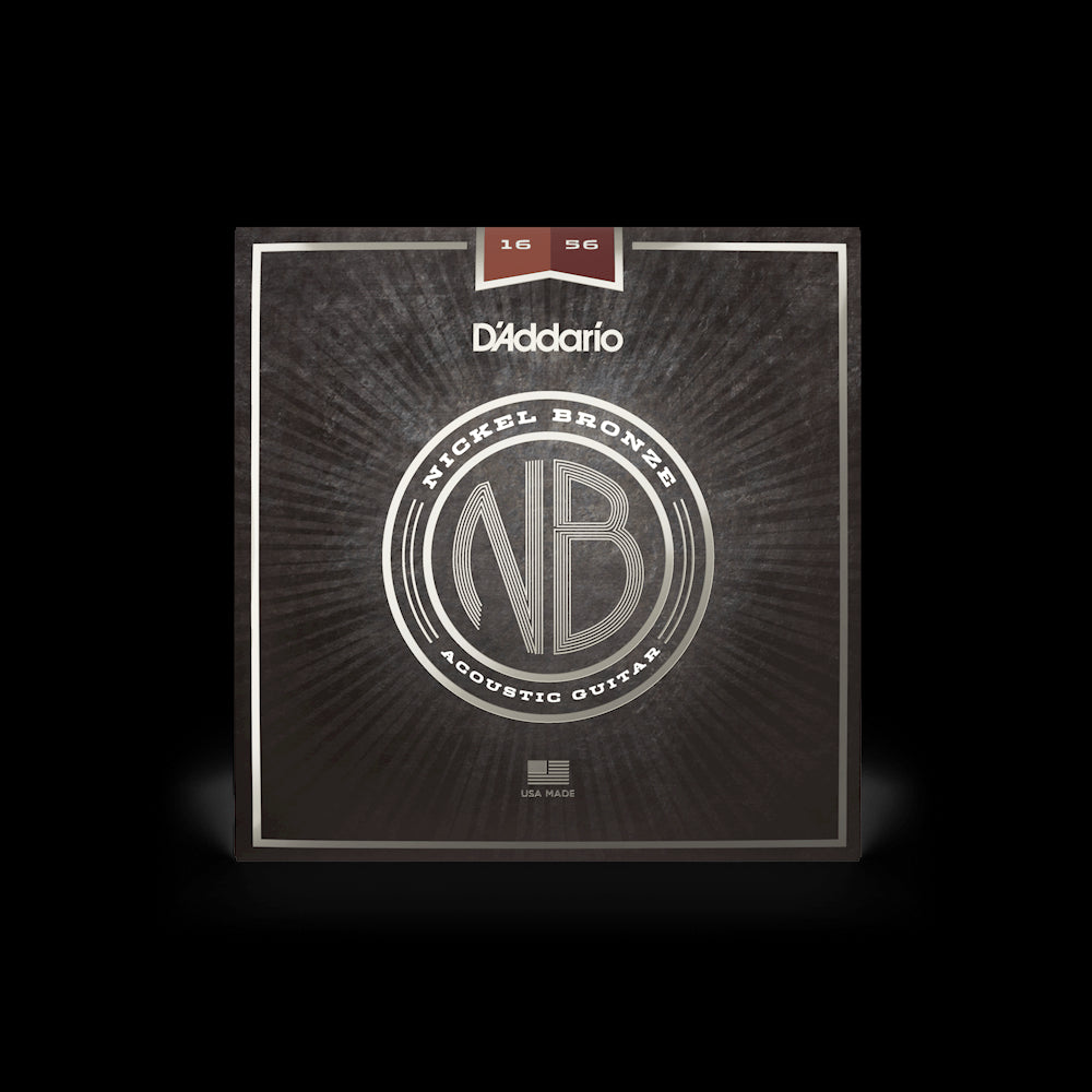 D'Addario NB1656 NB Nickel Bronze Resophonic Acoustic Guitar Strings