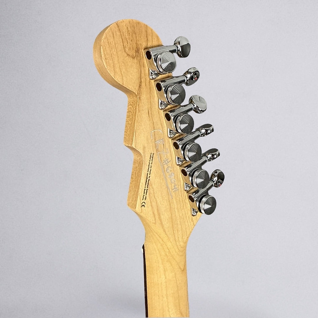 Reverend Descent W Baritone w/ Hardshell Case 2025 - Transparent White