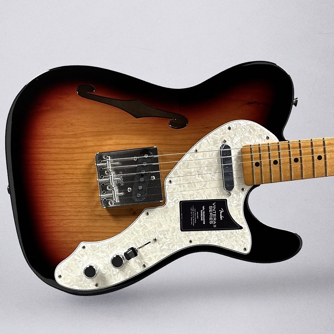 Fender Vintera II 60s Telecaster Thinline 2025 - 3-Tone Sunburst