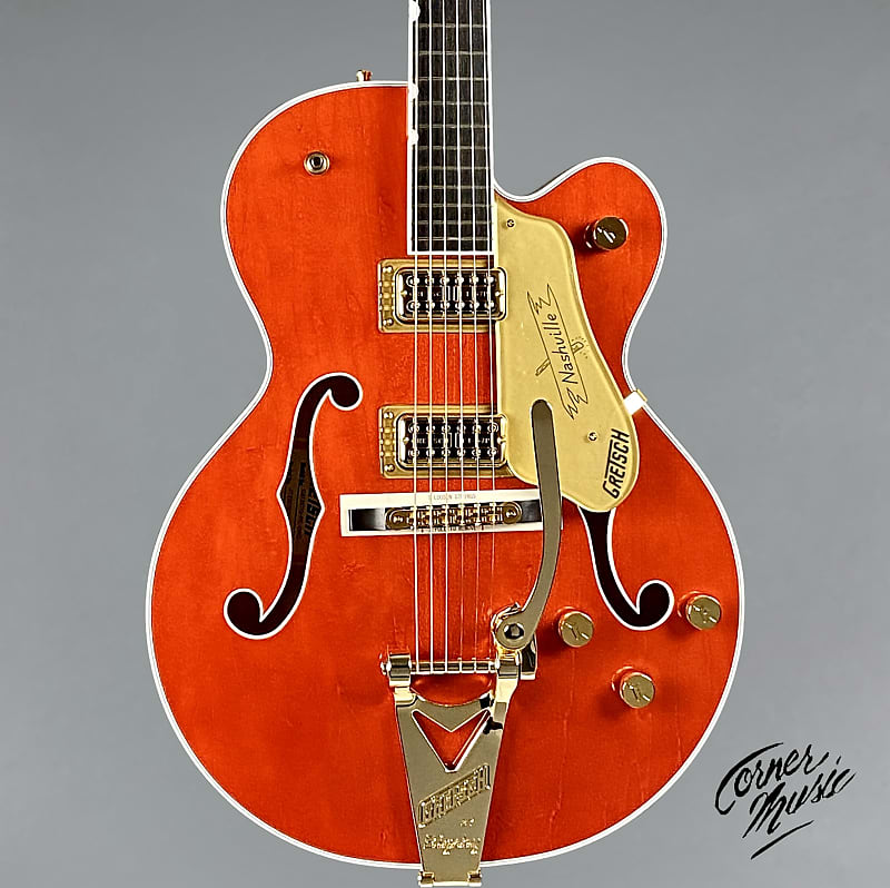 Gretsch G6120TG Players Edition Nashville 2022 Orange Stain