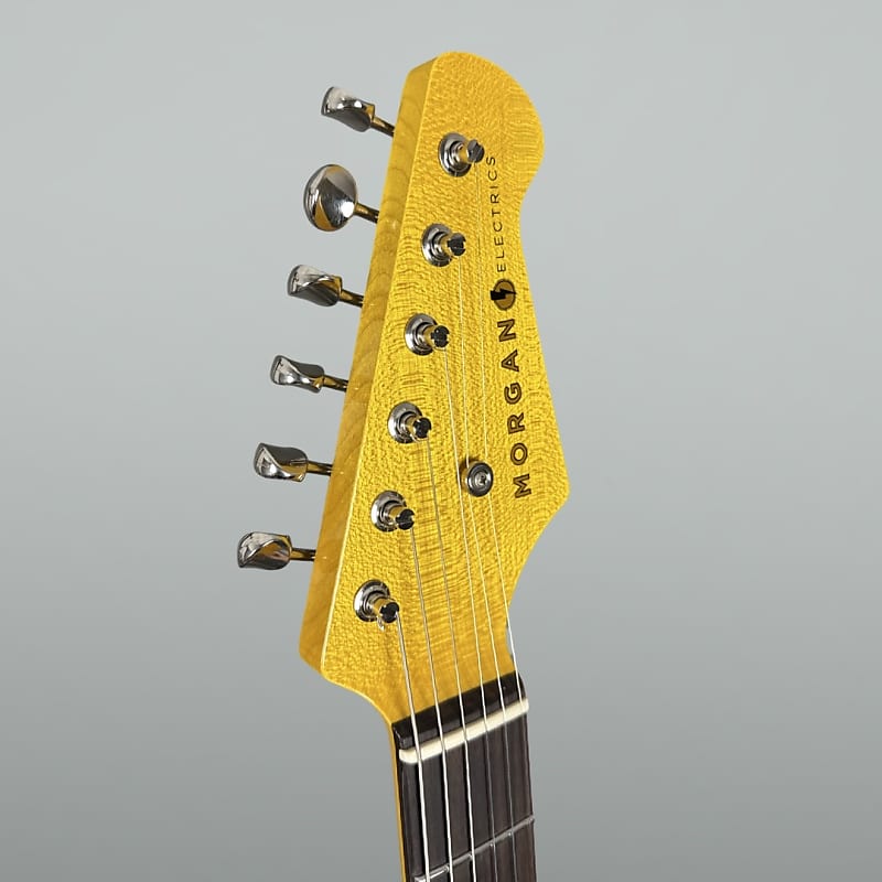 Morgan Electrics Standard Double Cut Pro 2025 - Olympic White
