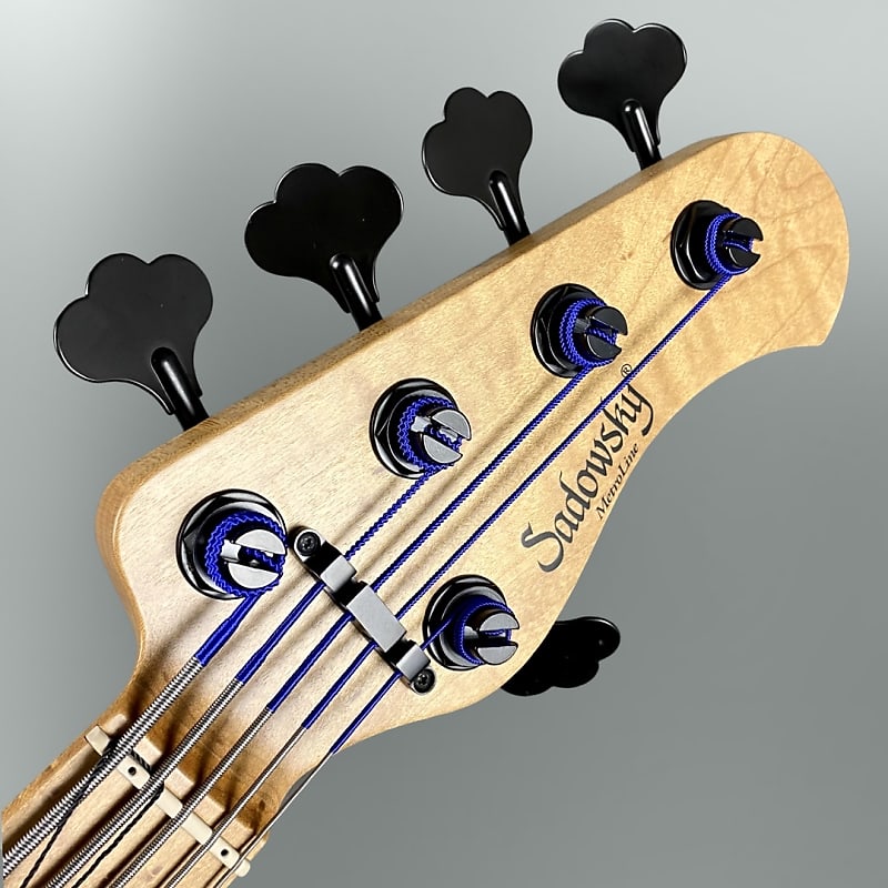 Sadowsky 2022 Limited Edition MetroLine 5-String 21-Fret MM Bass Natural Transparent Satin