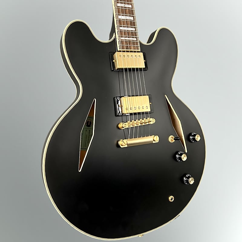 Epiphone Emily Wolfe Signature Sheraton Stealth 2023 - Black Aged Gloss