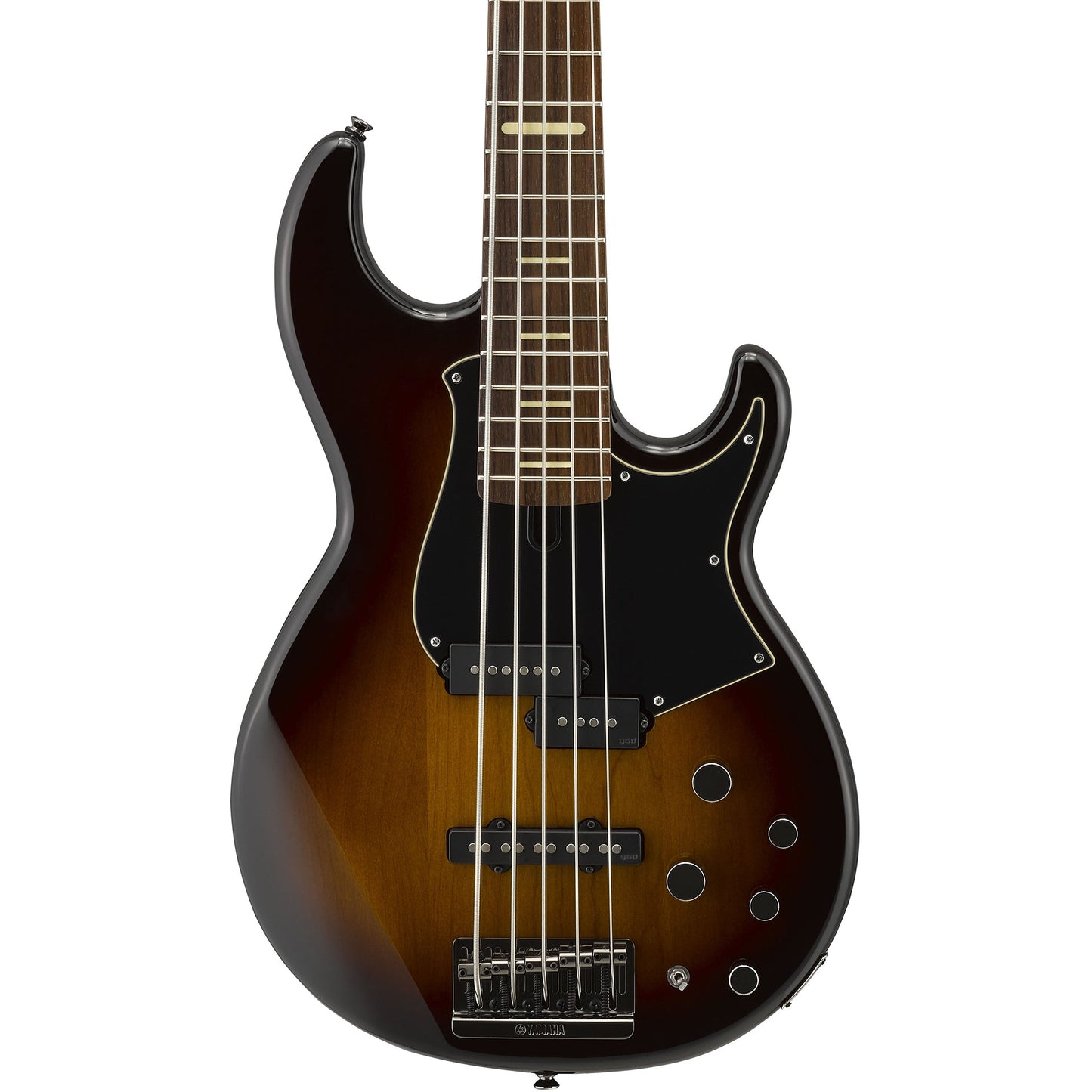 Yamaha BB735ADCS — 5-String Electric Bass Guitar w/ Bag - Dark Coffee Sunburst