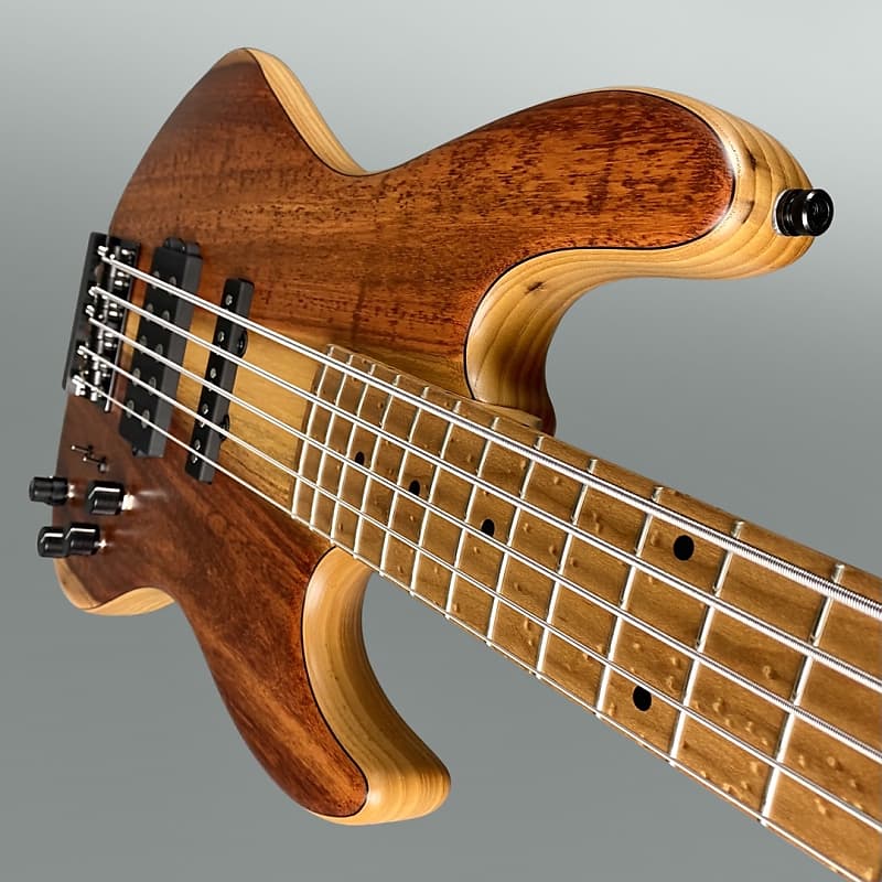 Sadowsky 2022 Limited Edition MetroLine 5-String 21-Fret MM Bass Natural Transparent Satin