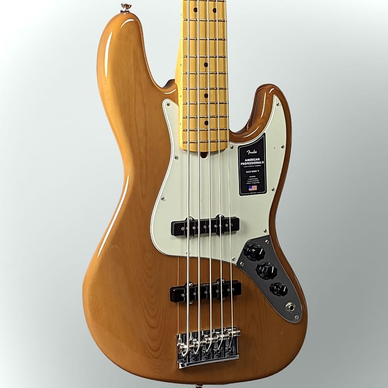 Fender American Professional II Jazz Bass V 2022 - Roasted Pine