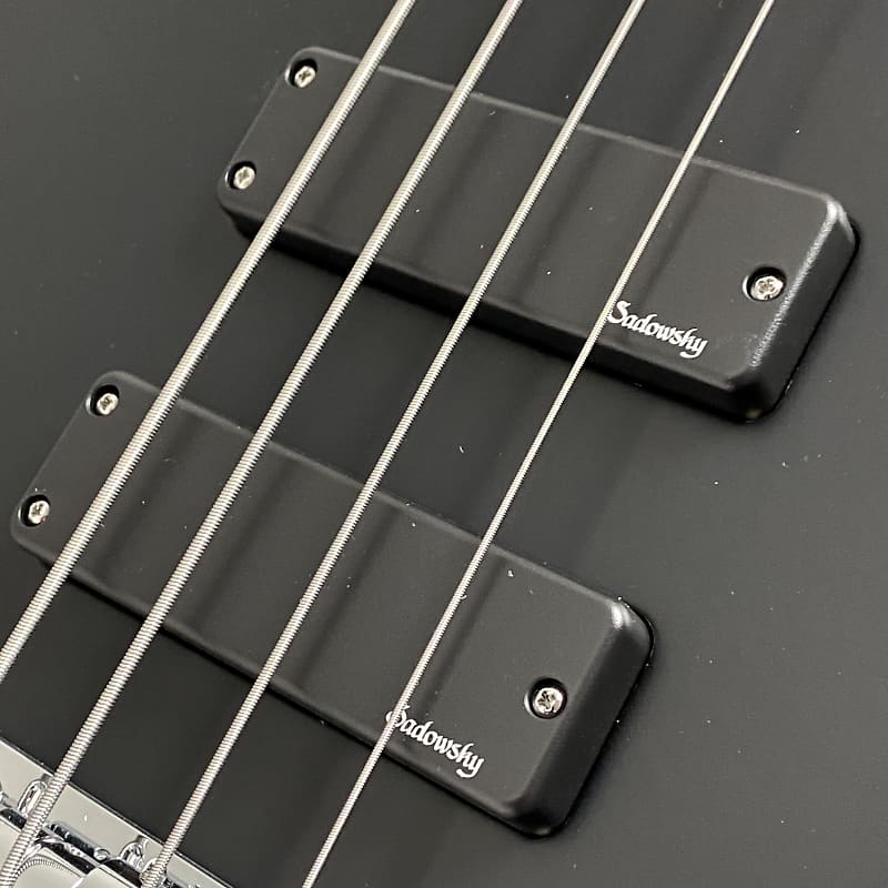 Sadowsky MetroLine 24 Modern Bass 2023 - Solid Black Satin