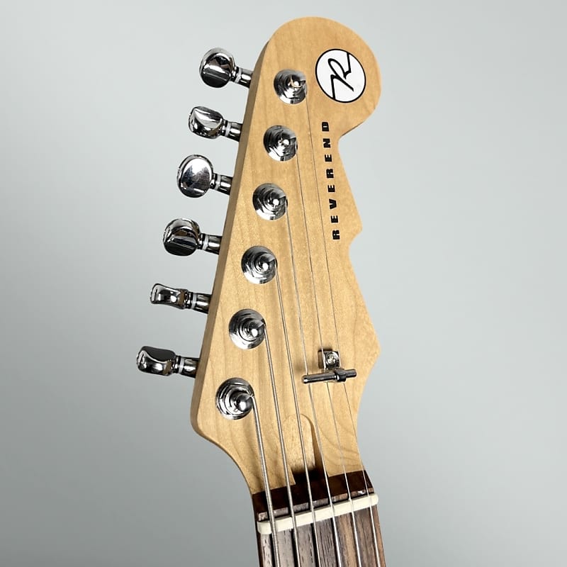 Reverend Descent RA Baritone 2023 - Avocado Burst with Hardshell Case