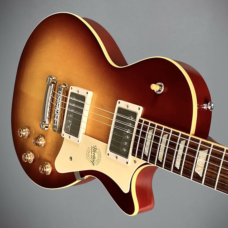 Heritage Custom Core H-150 Plain Top 2022 Tobacco Sunburst