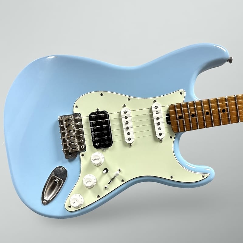 Morgan Electrics Double Cut Standard - CUSTOM - Sonic Blue