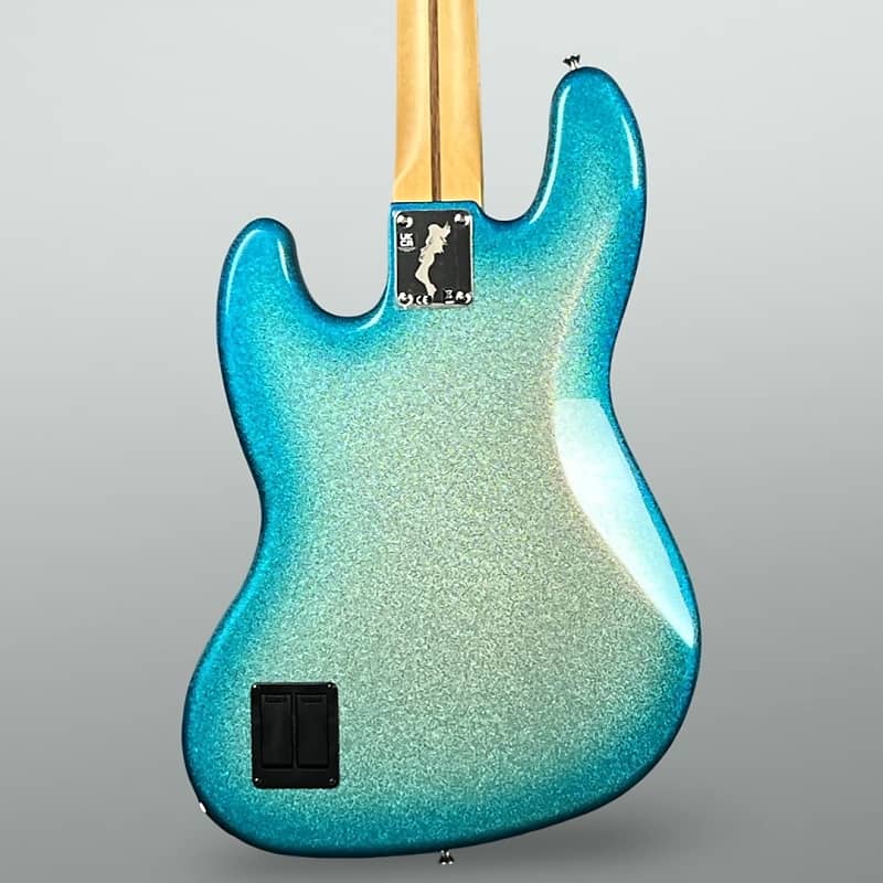 Fender Limited Edition Player Plus Blu DeTiger Jazz Bass 2024 - Sky Burst Sparkle